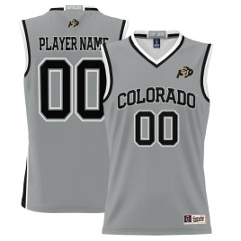 Men's - Colorado Buffaloes ProSphere NIL Customize Gray College Basketball Jersey