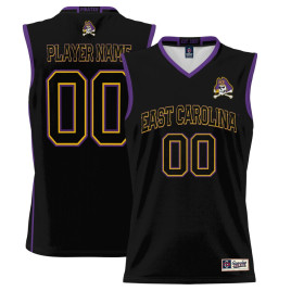 Women's ECU Pirates ProSphere NIL Customize Black College Basketball Jersey
