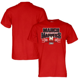Women's Maryland Terrapins Blue 84 2023 NCAA Tournament March Madness Red College Basketball T-Shirt