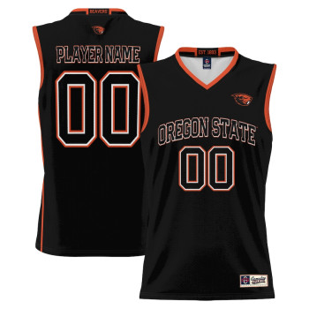 Men's - Oregon State Beavers ProSphere NIL Customize Black College Basketball Jersey