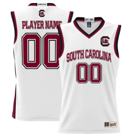 Women's South Carolina Gamecocks ProSphere NIL Customize White College Basketball Jersey