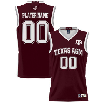 Women's Texas A&M Aggies ProSphere NIL Customize Maroon College Basketball Jersey
