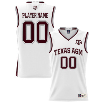 Women's Texas A&M Aggies ProSphere NIL Customize White College Basketball Jersey
