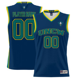 Women's UNC Wilmington Seahawks ProSphere NIL Customize Navy College Basketball Jersey