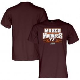 Women's Virginia Tech Hokies Blue 84 2023 NCAA Tournament March Madness Maroon College Basketball T-Shirt