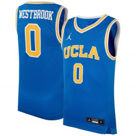 Youth #0 UCLA Bruins Jordan Brand Icon Replica Blue College Basketball Jersey