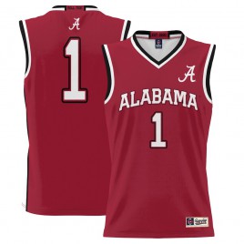 Men's - #1 Alabama Crimson Tide ProSphere Crimson College Basketball Jersey