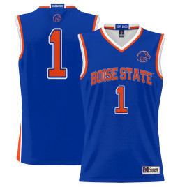 Men's - #1 Boise State Broncos ProSphere Royal College Basketball Jersey