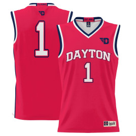 Youth #1 Dayton Flyers ProSphere Red College Basketball Jersey