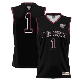 Youth #1 Fordham Rams ProSphere Black College Basketball Jersey Youth #1 Fordham Rams ProSphere Black College Basketball Jersey