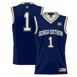 Youth #1 Georgia Southern Eagles ProSphere Blue College Basketball Jersey