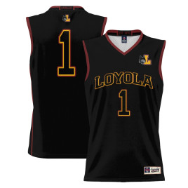 Men's - #1 Loyola Chicago Ramblers ProSphere Black College Basketball Jersey