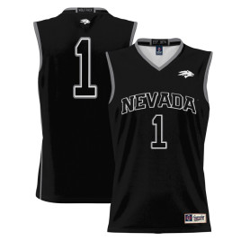 Youth #1 Nevada Wolf Pack ProSphere Black College Basketball Jersey