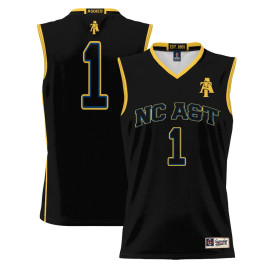 Youth #1 North Carolina A&T Aggies ProSphere Black College Basketball Jersey