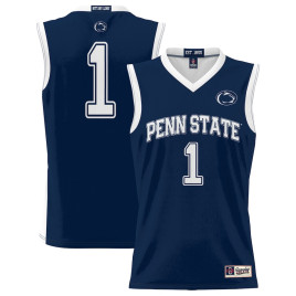 Men's - #1 Penn State Nittany Lions ProSphere Navy College Basketball Jersey