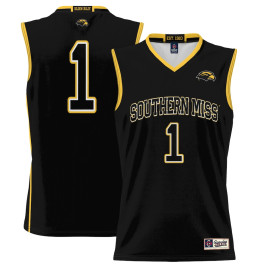 Youth #1 Southern Miss Golden Eagles ProSphere Black College Basketball Jersey