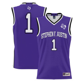 Youth #1 Stephen F Austin Lumberjacks ProSphere Purple College Basketball Jersey