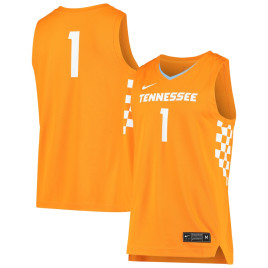 Men's - #1 Tennessee Volunteers Nike Replica Tennessee Orange College Basketball Jersey