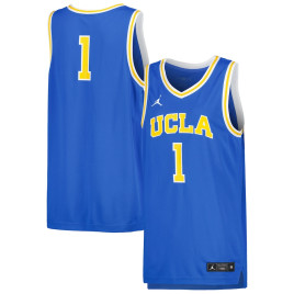 Women's #1 UCLA Bruins Jordan Brand Replica Blue College Basketball Jersey