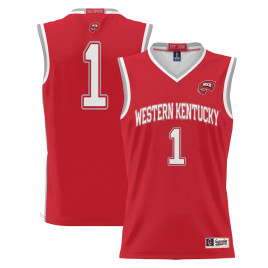 Youth #1 Western Kentucky Hilltoppers ProSphere Red College Basketball Jersey