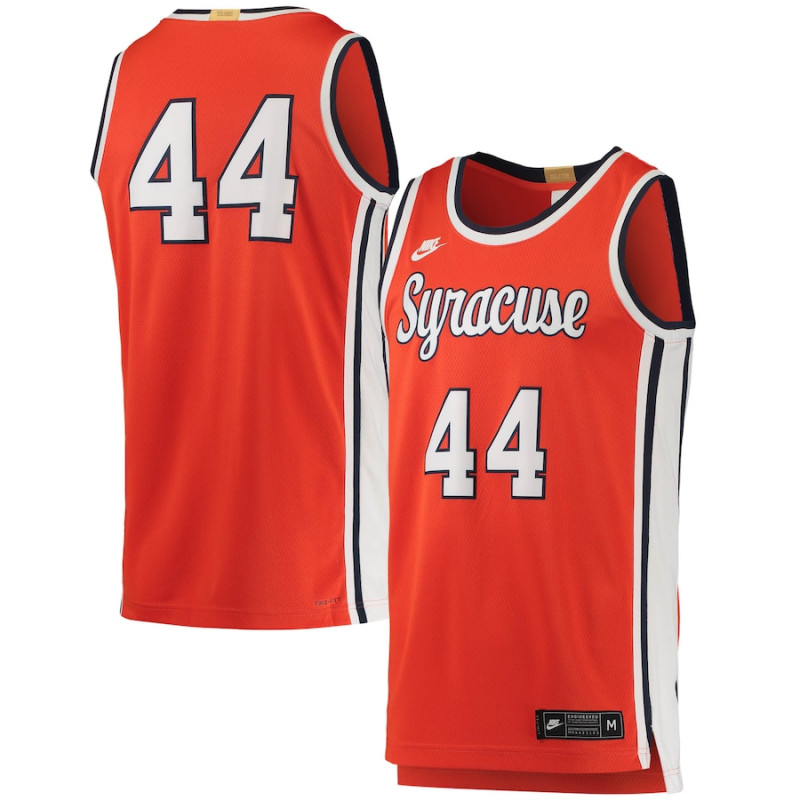 Men's - #44 Syracuse Orange Nike Limited Retro Orange College Basketball Jersey Men's - #44 Syracuse Orange Nike Limited Retro Orange College Basketball Jersey