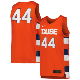 Men's - #44 Syracuse Orange Nike Team Replica Orange College Basketball Jersey