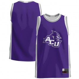 Men's - Abilene Christian University Wildcats Purple College Basketball Jersey