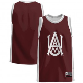 Men's - Alabama A&M Bulldogs Maroon College Basketball Jersey