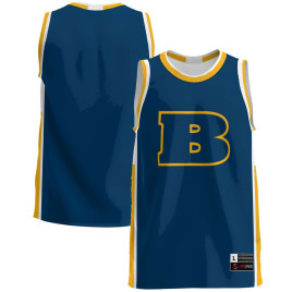 Men's - Beloit College Buccaneers Blue College Basketball Jersey