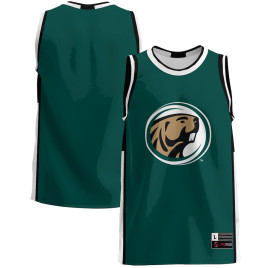 Men's - Bemidji State Beavers Green College Basketball Jersey