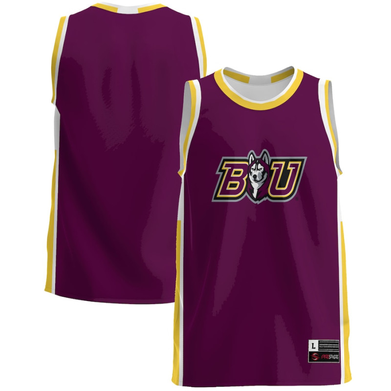 Men's - Bloomsburg Huskies Maroon College Basketball Jersey Men's - Bloomsburg Huskies Maroon College Basketball Jersey