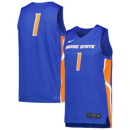 Men's - Boise State Broncos Nike Replica Royal College Basketball Jersey Men's - Boise State Broncos Nike Replica Royal College Basketball Jersey