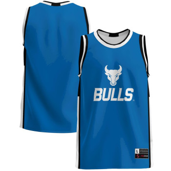 Men's - Buffalo Bulls Blue College Basketball Jersey