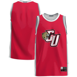 Men's - Caldwell Cougars Red College Basketball Jersey