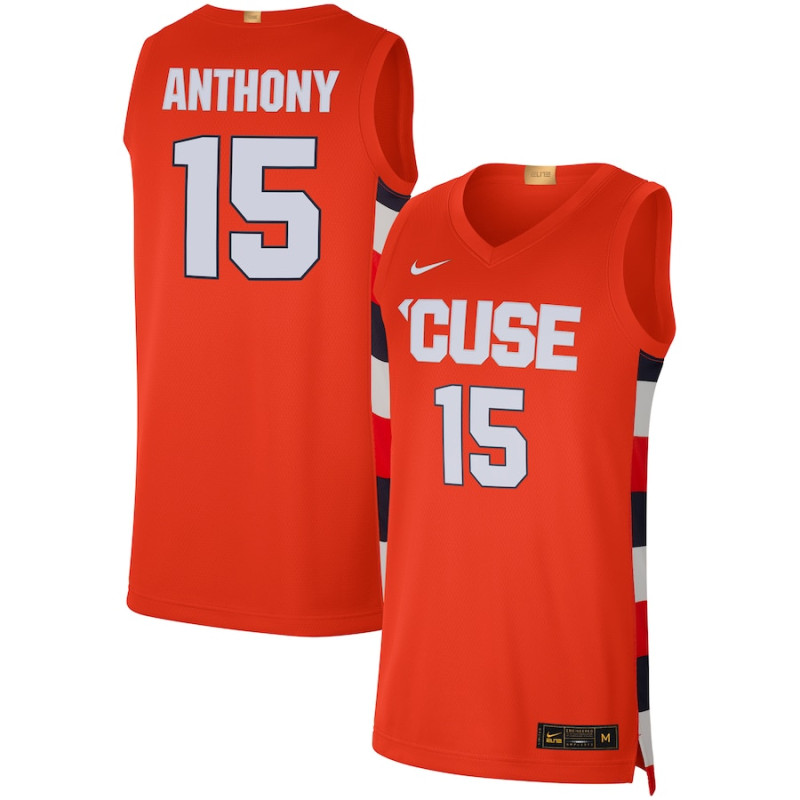 Men's - Carmelo Anthony Syracuse Orange Nike Alumni Limited Orange College Basketball Jersey Men's - Carmelo Anthony Syracuse Orange Nike Alumni Limited Orange College Basketball Jersey