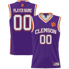 Women's Clemson Tigers ProSphere NIL Customize Purple College Basketball Jersey