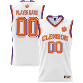 Women's Clemson Tigers ProSphere NIL Customize White College Basketball Jersey