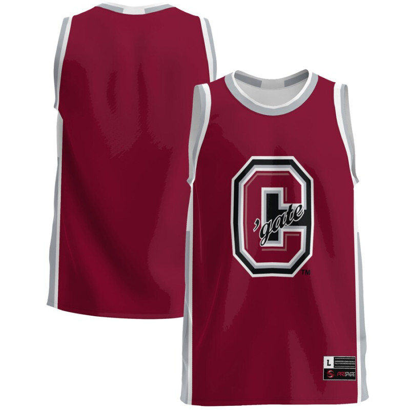 Men's - Colgate Raiders Maroon College Basketball Jersey Men's - Colgate Raiders Maroon College Basketball Jersey