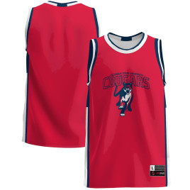 Men's - Columbus State Cougars Red College Basketball Jersey