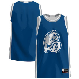 Men's - Drake Bulldogs Blue College Basketball Jersey