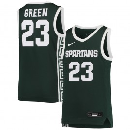 Youth Draymond Green Michigan State Spartans Nike Replica Green College Basketball Jersey