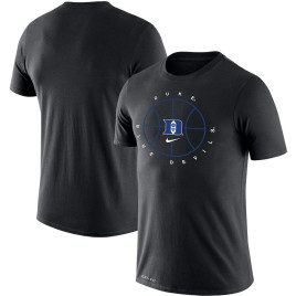 Men's - Duke Blue Devils Nike Icon Legend Performance Black College Basketball T-Shirt