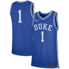 Men's - Duke Blue Devils Nike Replica Royal College Basketball Jersey