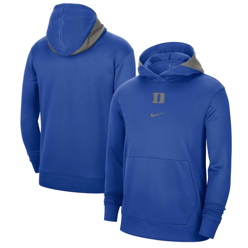 Men's - Duke Blue Devils Nike Team Spotlight Performance Pullover Royal College Basketball Hoodie Men's - Duke Blue Devils Nike Team Spotlight Performance Pullover Royal College Basketball Hoodie