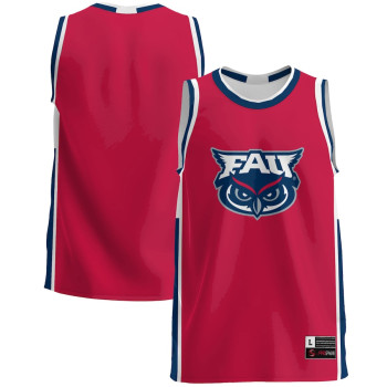 Men's - FAU Owls Red College Basketball Jersey