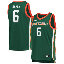 Men's - Florida A&M Rattlers Nike x LeBron James Replica Green College Basketball Jersey