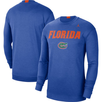 Men's - Florida Gators Jordan Brand 2021-22 Team Spotlight Performance Long Sleeve Top - Royal