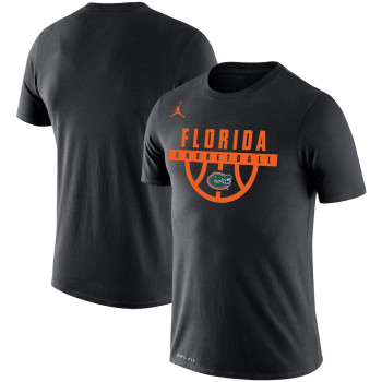 Men's - Florida Gators Jordan Brand Drop Legend Performance Black College Basketball T-Shirt