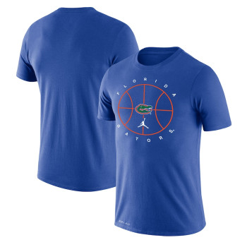 Men's - Florida Gators Jordan Brand Icon Legend Performance Royal College Basketball T-Shirt