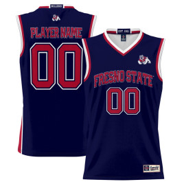 Men's - Fresno State Bulldogs ProSphere NIL Customize Navy College Basketball Jersey